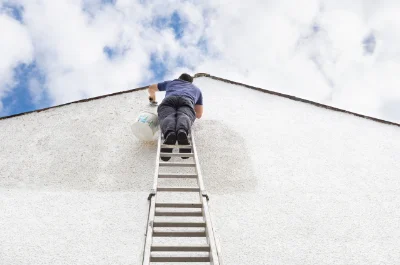 Peinture extérieure à Germigny-l'Évêque — façades et ravalement
